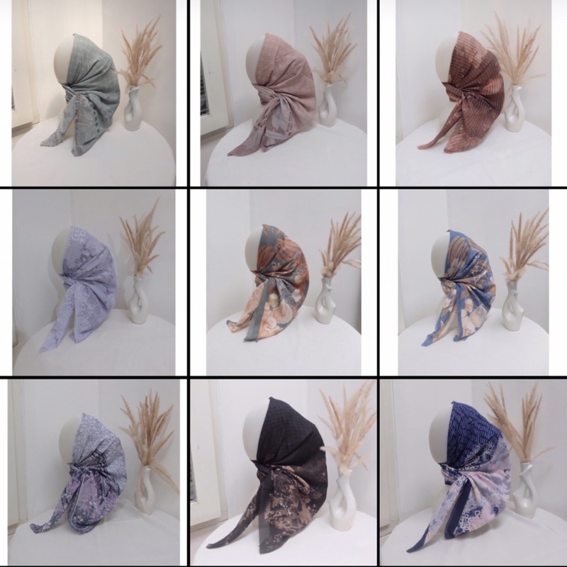 jilbab motif Voal premium