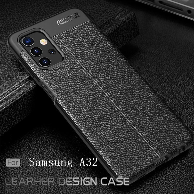 Case Samsung Galaxy A32 4G New Casing Softcase + Tempered Glass