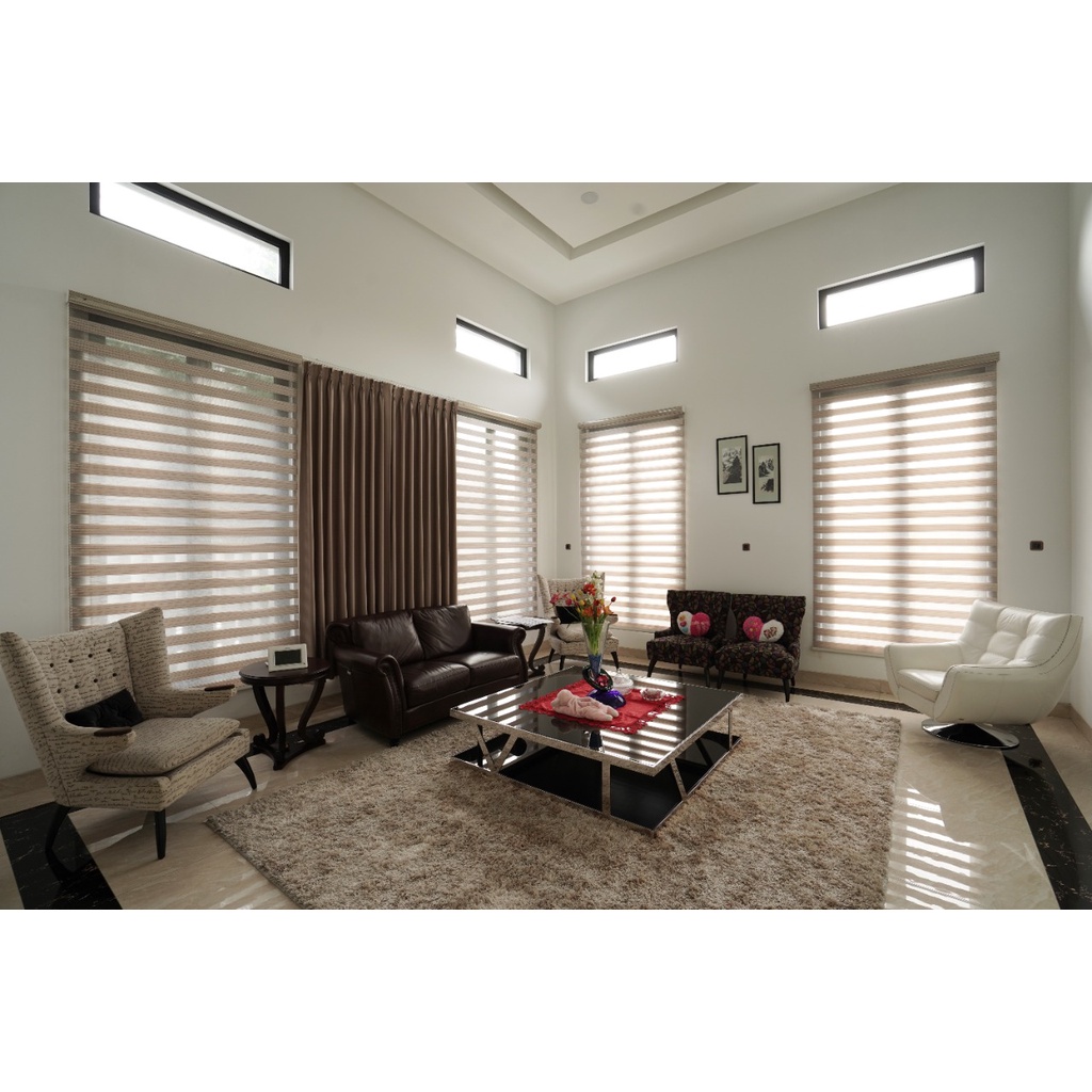 Tirai Gorden - Rainbow Blinds ONNA (Custom Ukuran) Surabaya