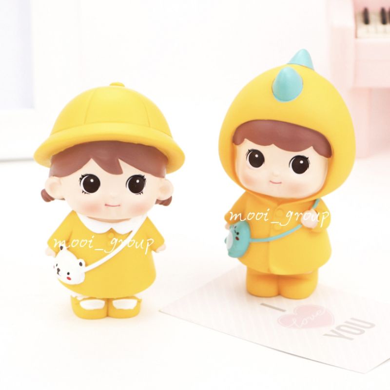 Topper hiasan kue ulang tahun anak perempuan / cake topper figurine untuk dekorasi pesta bday anak
