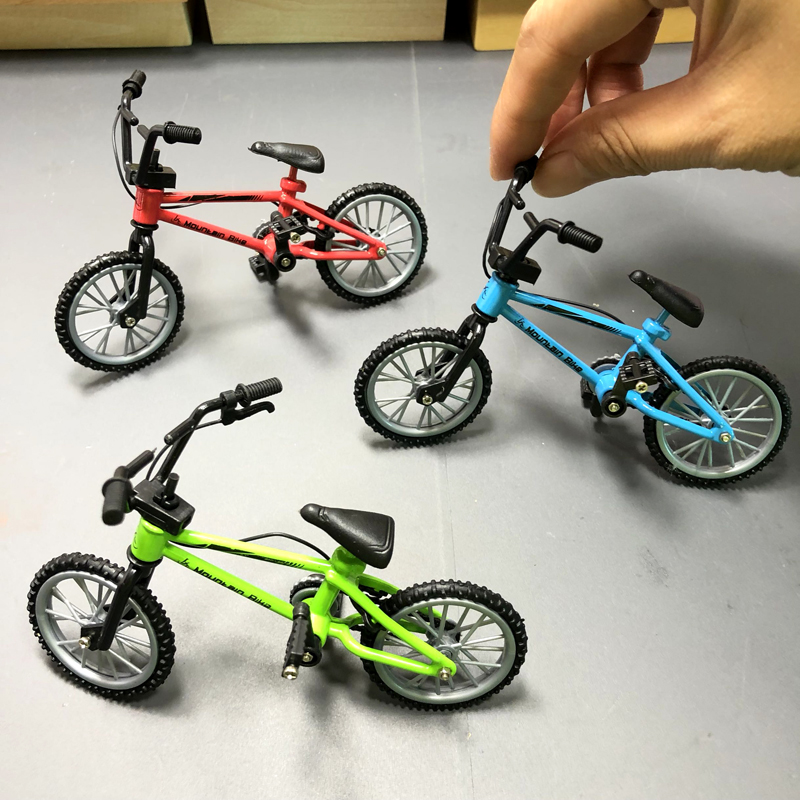 Mainan Model Sepeda Jari Mini 1 / 18 Dengan Rem Cadangan Bahan Alloy Untuk Hadiah Anak