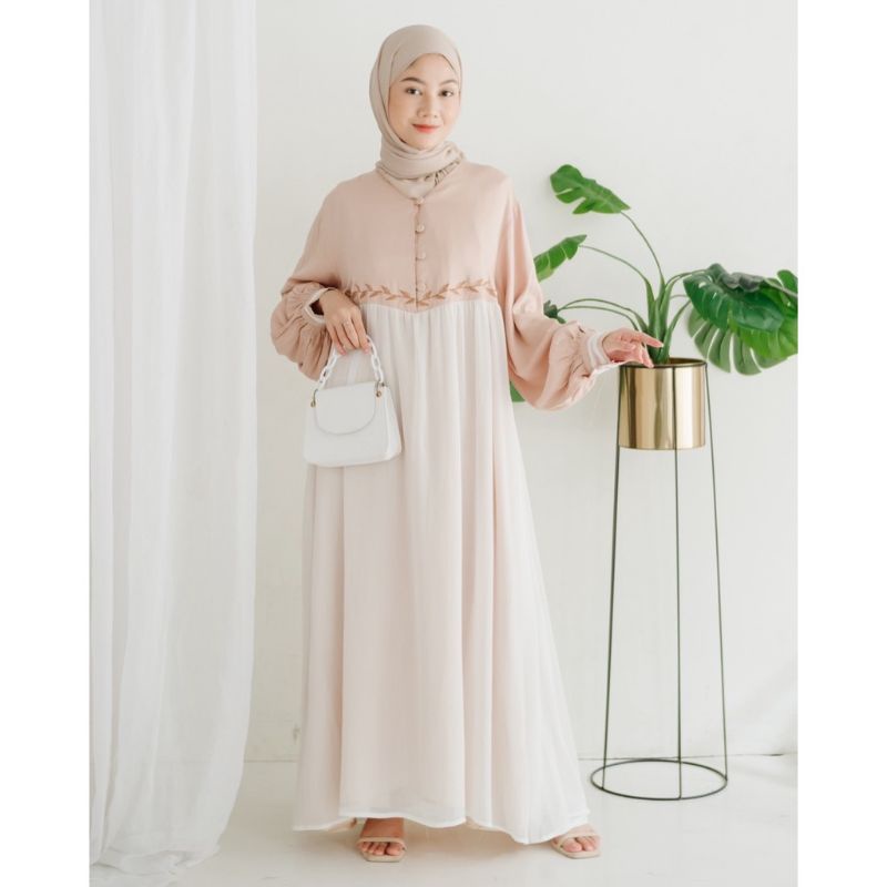 Daphne maxi dress myrubilicious milo dress lebaran
