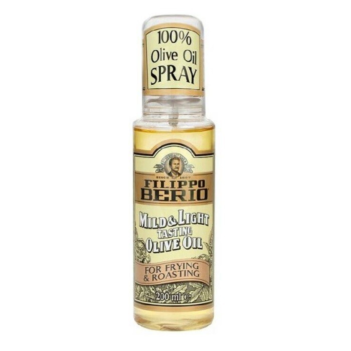 

minyak zaitun olive oil filippo berio extra light spray 200