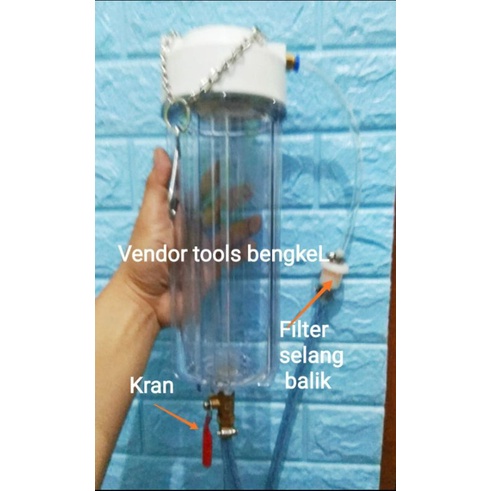 PAKET ALAT PURGING DIESEL Ekonomis 1200ml DAN 2 KALENG CAIRAN DIESEL Purging Kit