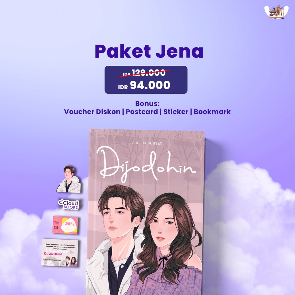 Novel  DIJODOHIN karya Ariniimandasari-1