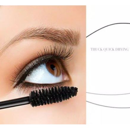 Lameila Brush Waterproof Curling Maskara Eyelash 4D Fiber Mascara By Aurora 1006