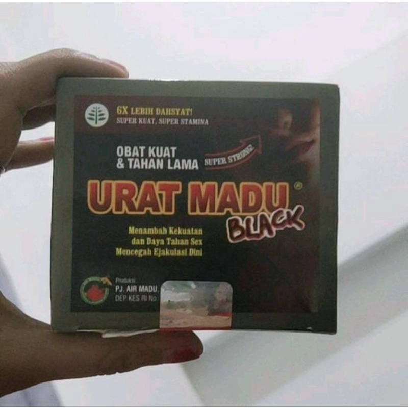 Termurah Kapsul Urat - Madu Black Original Herbal Kebugaran Pria Dewasa isi 10 sachet