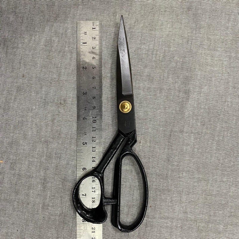 

GUNTING SHUAIPU Baja Hitam 8 INCH / 9 INCH / 10 INCH / 12 INCH Gunting Bahan / Kain / Gunting