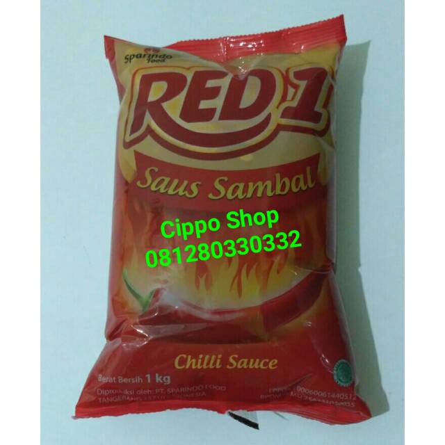 

Saus Sambal RED 1 , Enak , Pedas...Best Seller....