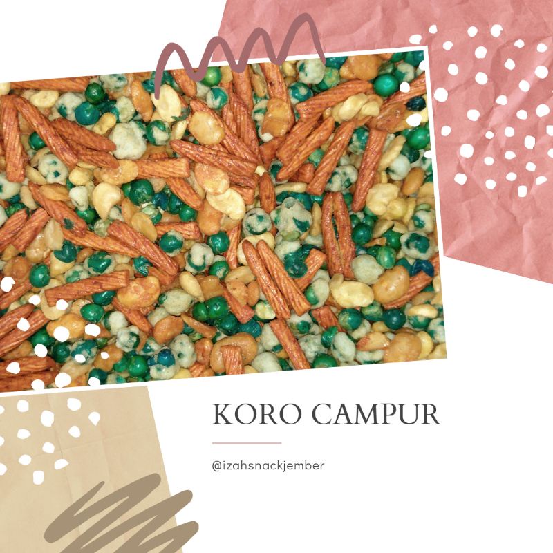 

KORO CAMPUR/KACANG KORO/500G