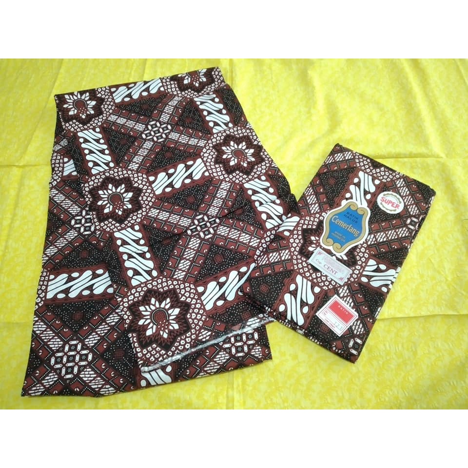 batik coklat elegant