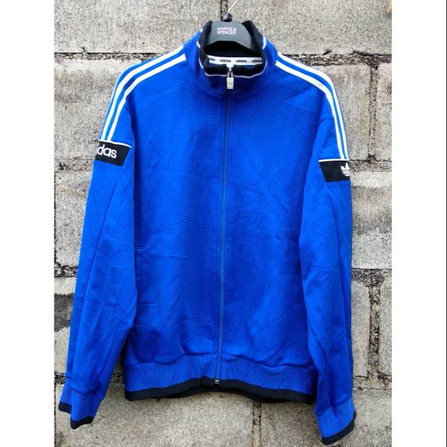 TrackTop Adidas descente list putih original