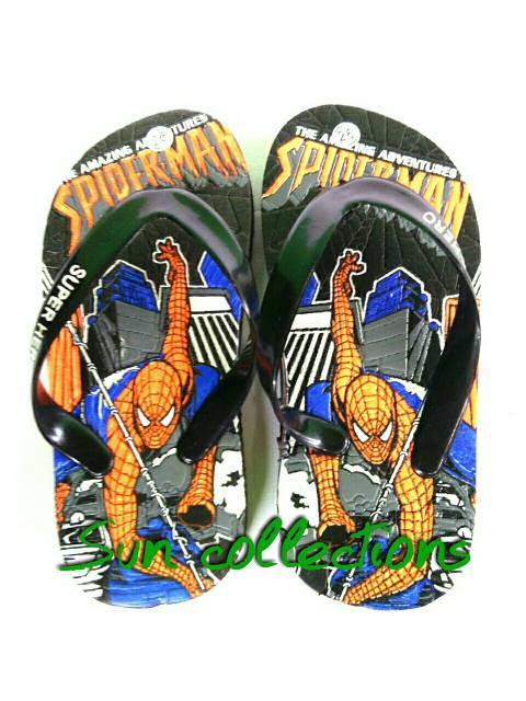 Sandal Jepit anak Adventure spiderman (1)Kg 15 pasang