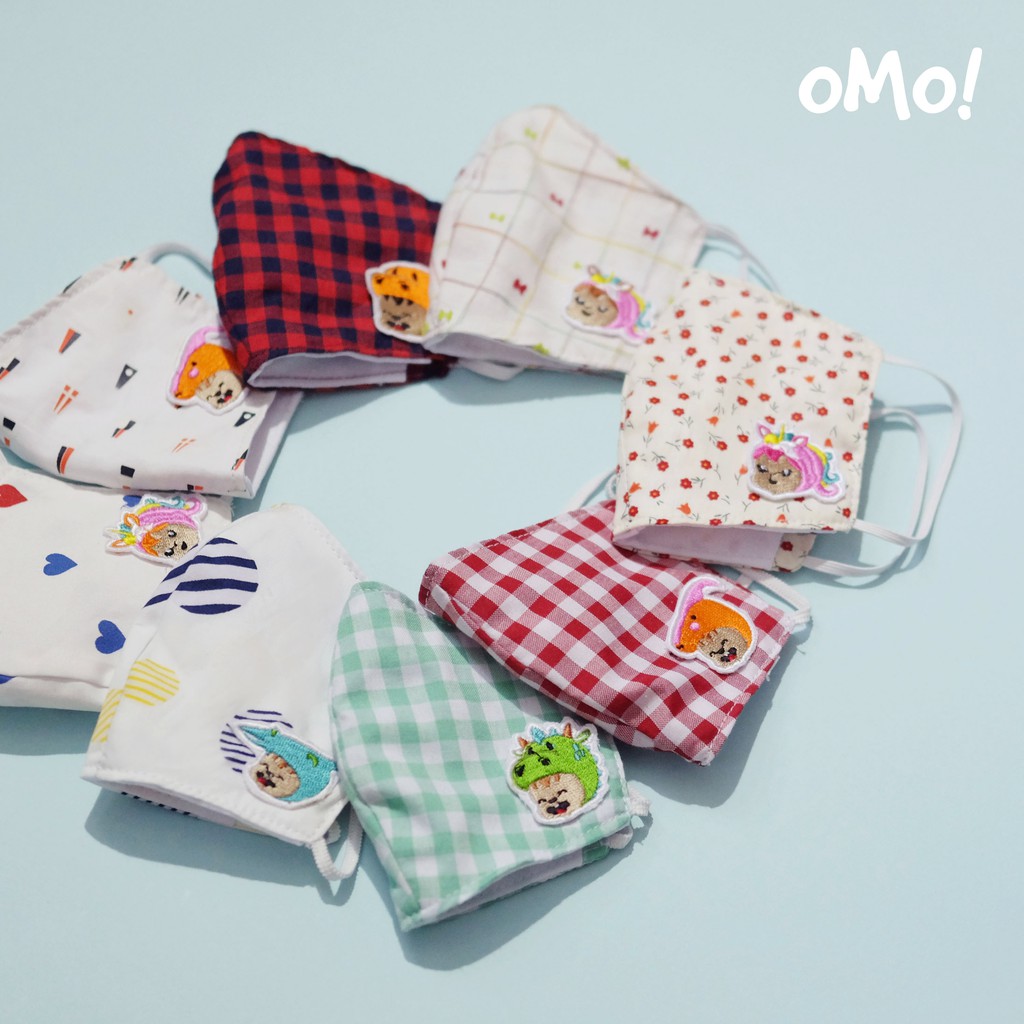 NEW! Masker Anak Seri Dino - LIMITED EDITION by OMO!