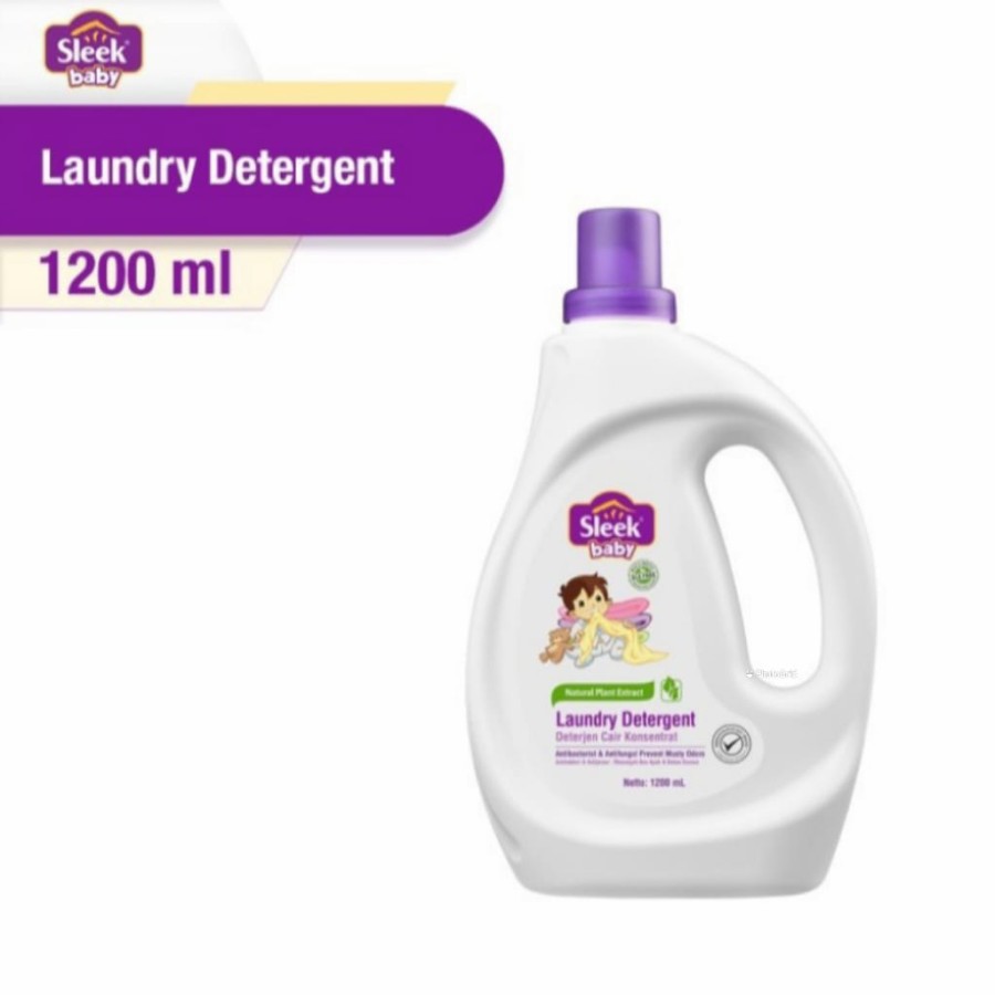 Sleek Baby Laundry Deterjen Cair 1200ml 1200 ml | Sleek Londry