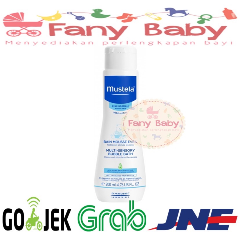 [PROMO] Mustela Multi Sensory Bubble Bath For Newborn 200 mL