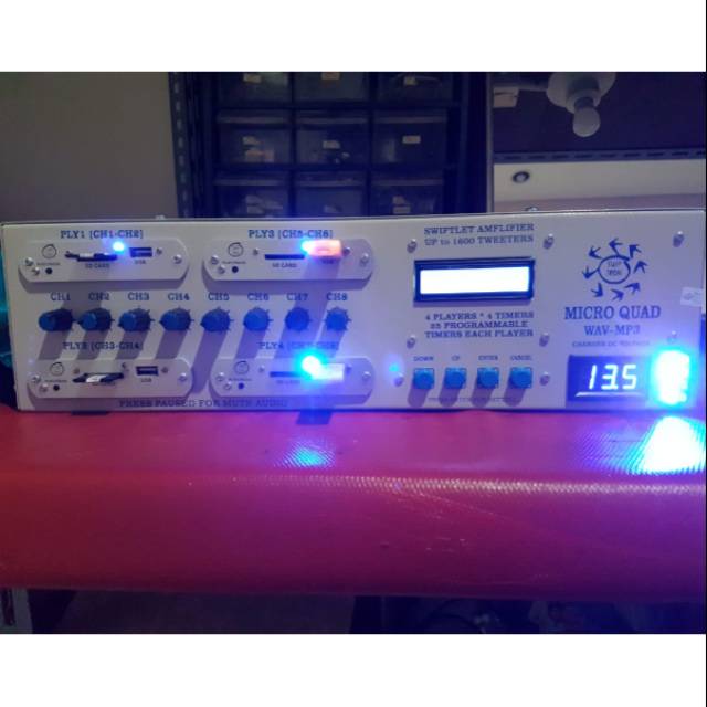 Swiftron Micro Quad Ampli Walet