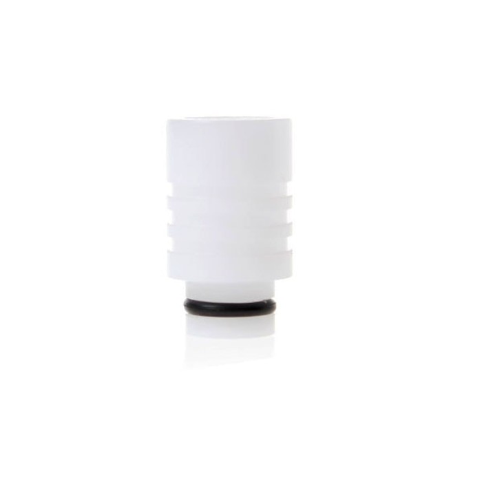 Drip Tip POM Wide Bore Short - WHITE