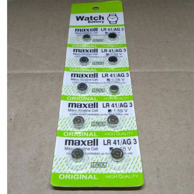 Baterai termometer Alat ukur L 736 / Battery thermometer AG3 / l736c LR 41