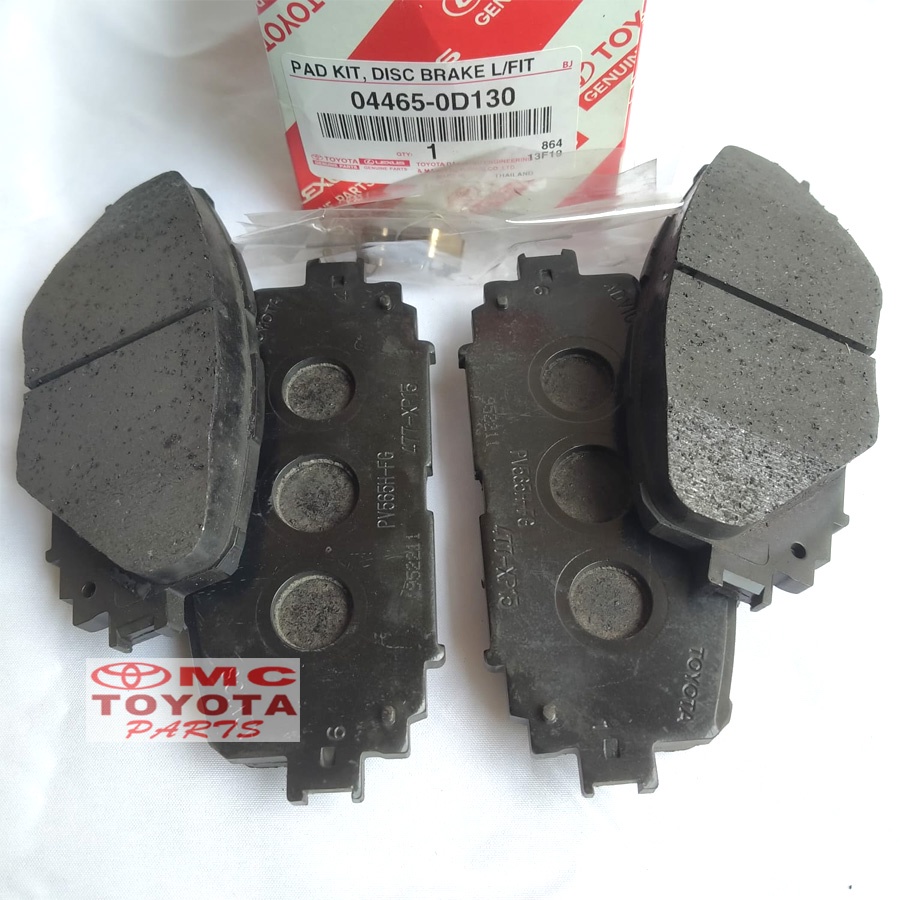 Brake Pad Kampas Rem Depan New Yaris Vios 04465-0D130