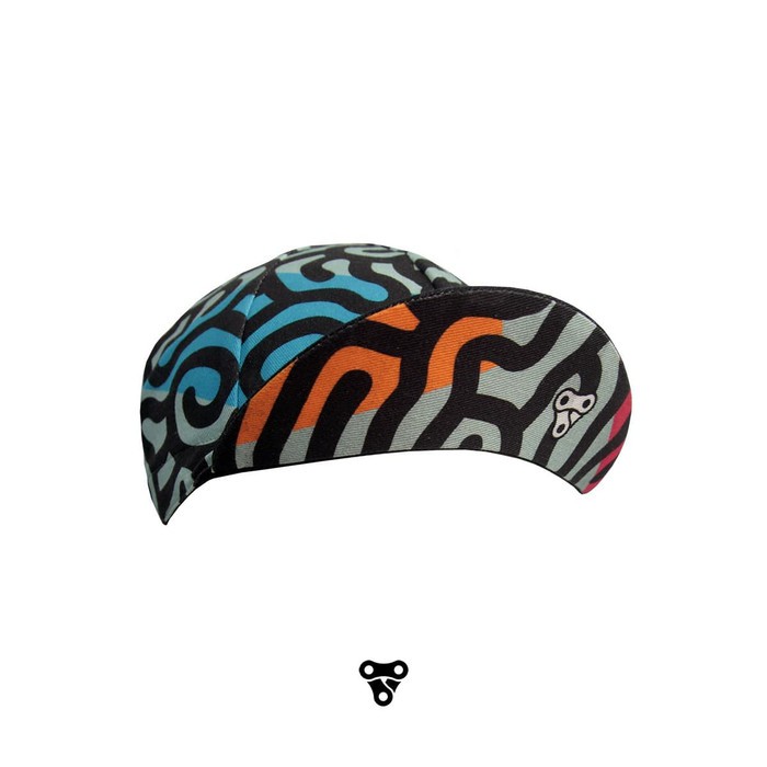 Pinions Cycling Caps cap topi sepeda - WORM