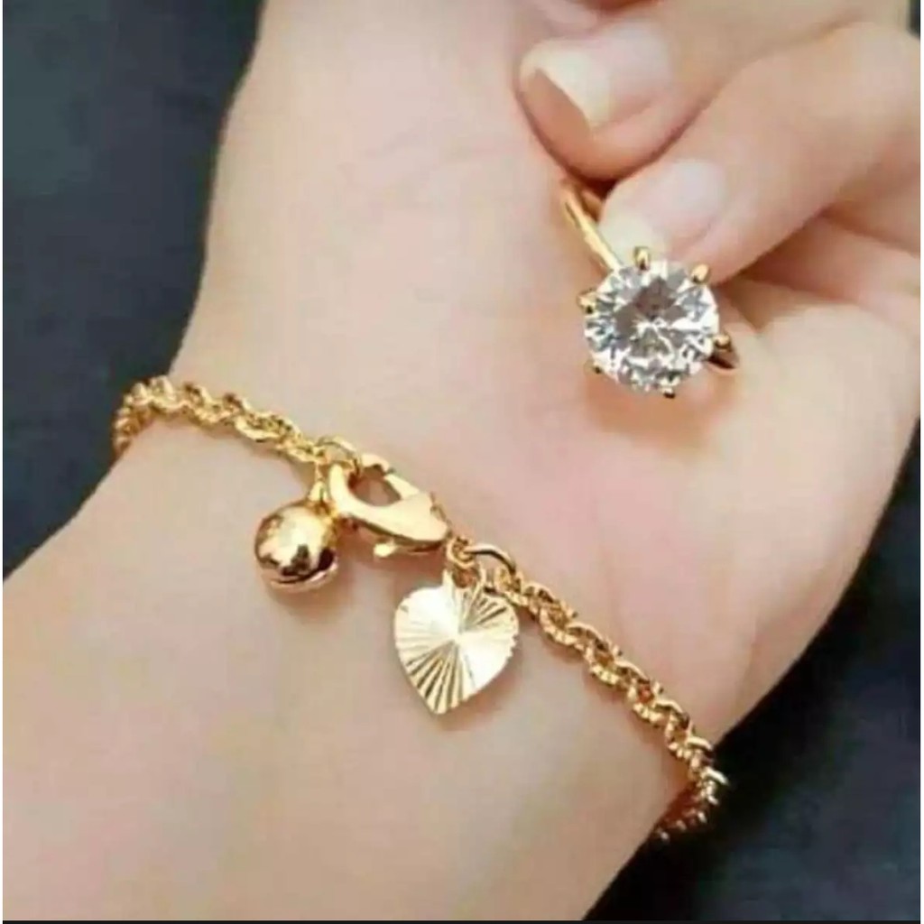 Gelang Nuri Free Cincin Permata 1 (COD)