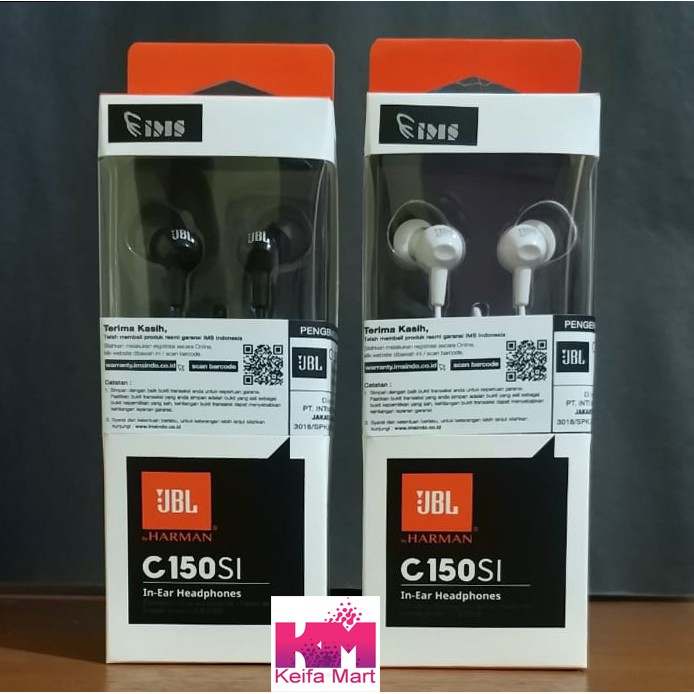 Jbl C150si Garansi Resmi Ims Shopee Indonesia