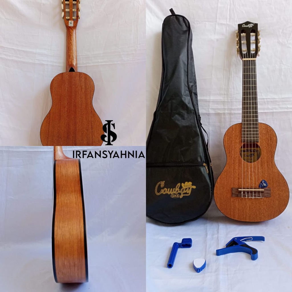 gitar cowboy dan shelby akustik gitarlele senar 6 ORIGINAL COWBOY