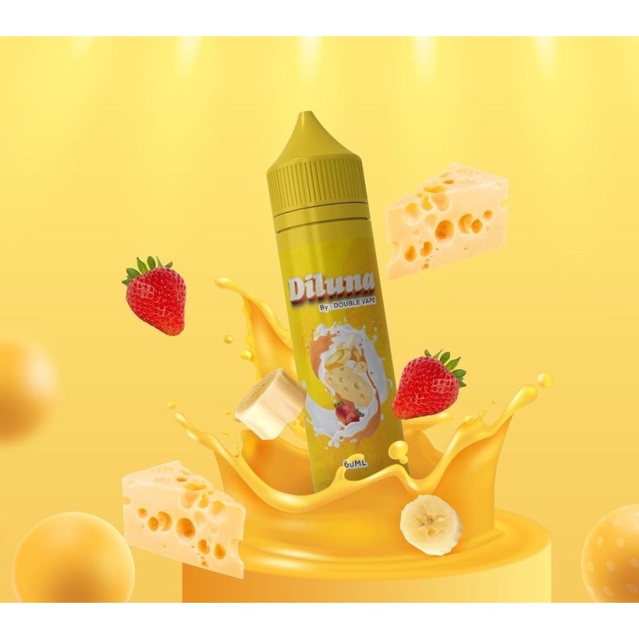 DILUNA 60ML CHEESE STRAWBERRY BANANA