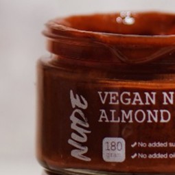 

NUDE - Vegan Nood Almond Butter 180g Smooth, Spread, No added sugar, Gluten Free, Diet not Nutella