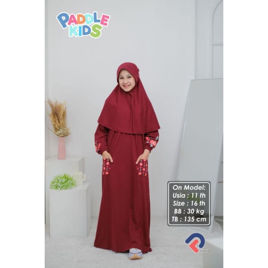 Gamis Rizqia by Paddlekids