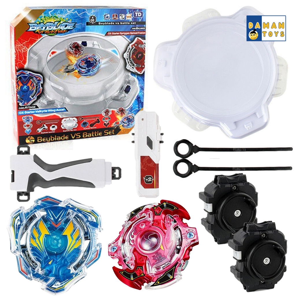 [PROMO] Mainan Gasing Beyblade VS Battle Set Valkyrie Spriggan Arena Gangsing Byblade Kado Hadiah Anak Laki