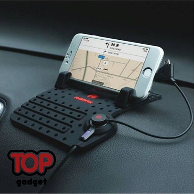 Stand Holder Charger Mobil/Car Charger Stand/Casan HP Universal Untuk Di Dashboard Mobil Flexible