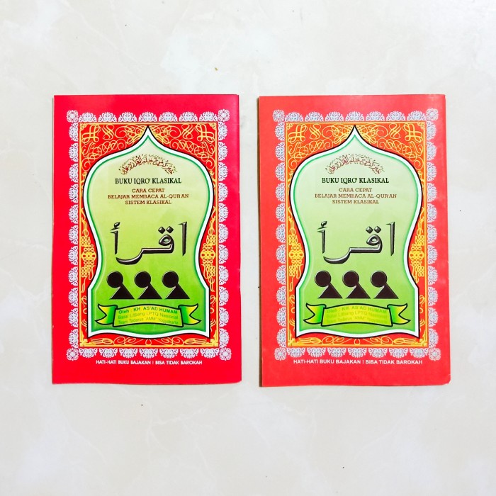 

Iqro klasikal cara cepat membaca alquran dengan metode klasikal