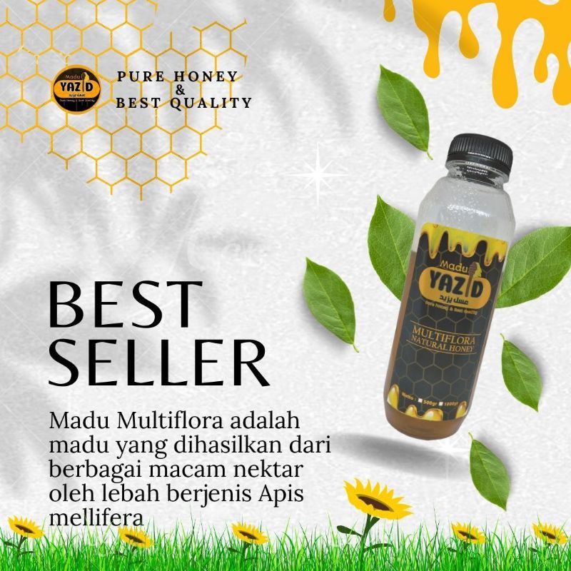 

Madu murni 1kg/madu tanpa pemanasan, madu asli nectar multiflora