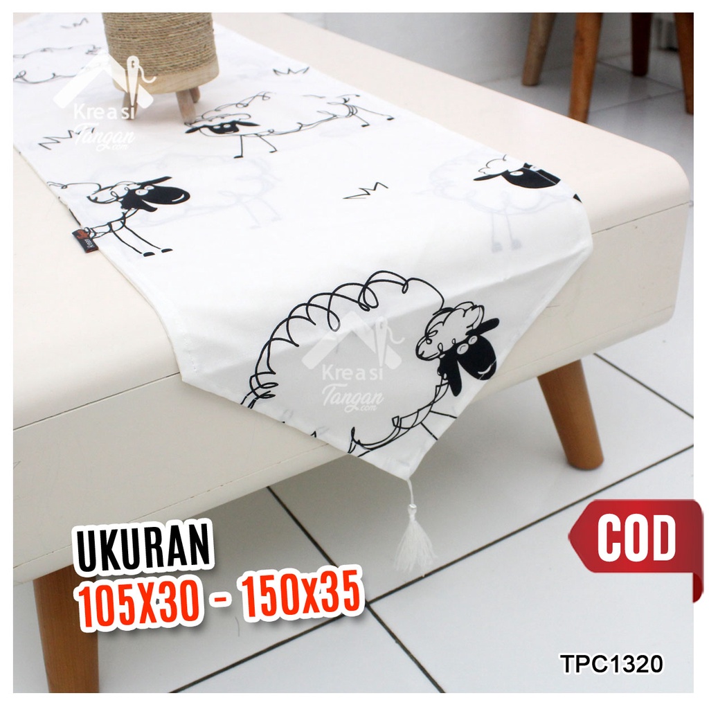 Taplak Meja / Table Runner Ukuran 105x30 - 150x35 TPC1320