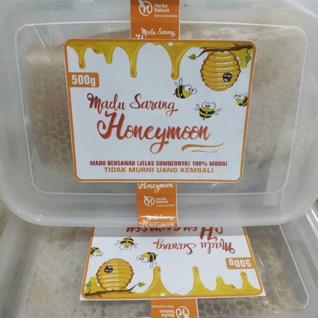 

Madu Sarang HONEYMOON - 500gram