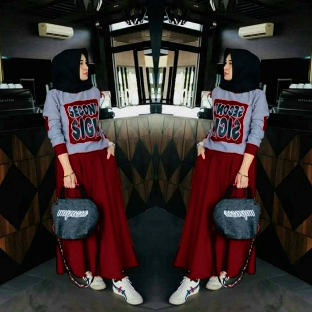 XC - STELAN KIREI ROK / STELAN KIREI KULOT / SETELAN ZOLA / Stelan Model Terbaru / HQ!!