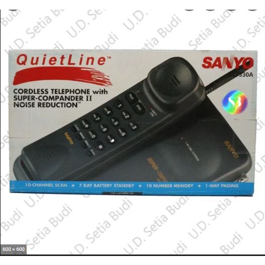 Telepon Cordless Wireless Sanyo CLT-330 330A