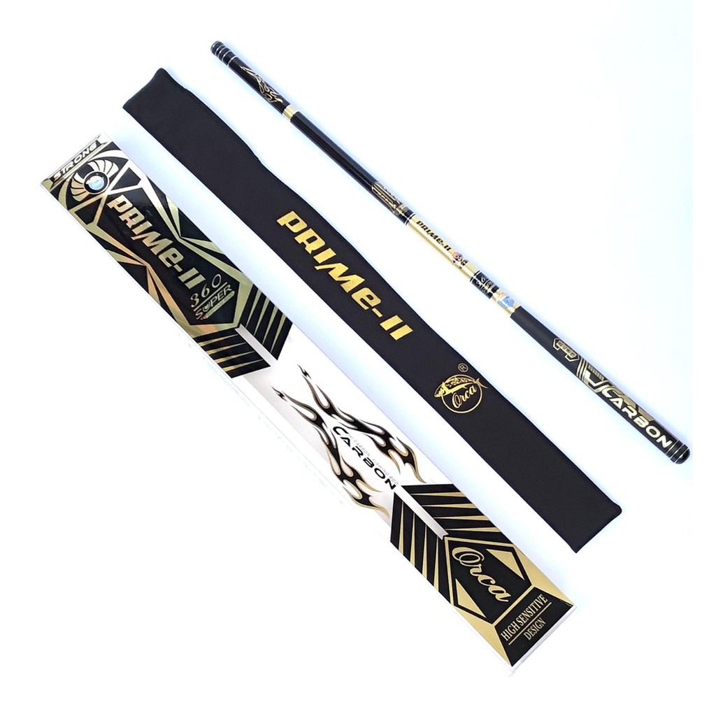 Joran Tegek Orca Prime II  360 450 540 carbon  Omah Pancing Shop