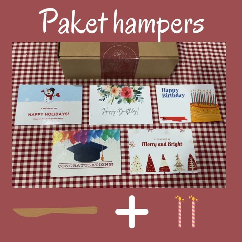 

hampers brownies ukuran 27.5*10