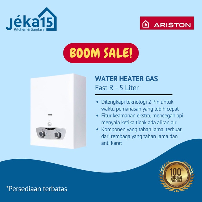Water Heater//Pemanas Air Gas//ARISTON FAST R