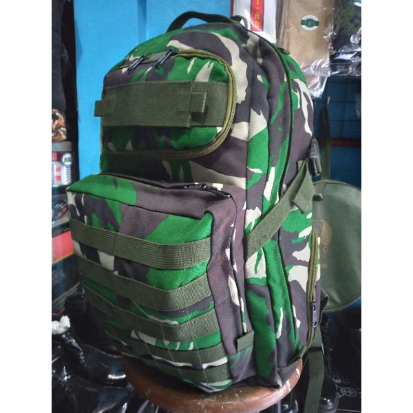 tas model jatah tni ad/tas model jatah loreng tni/tas loreng