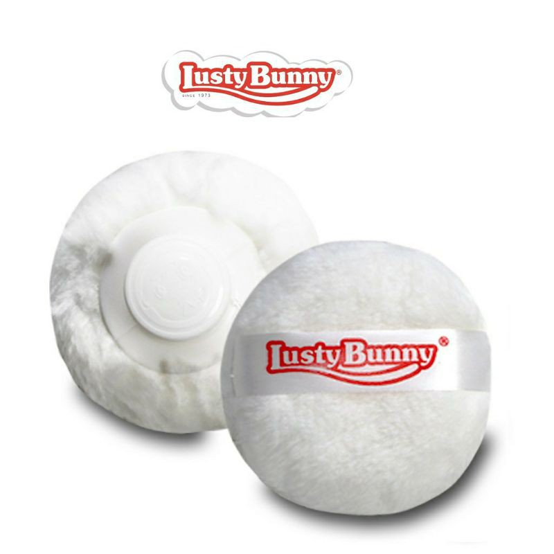 1 pcs atau 2 pcs tepukan bedak lusty bunny Rembuk