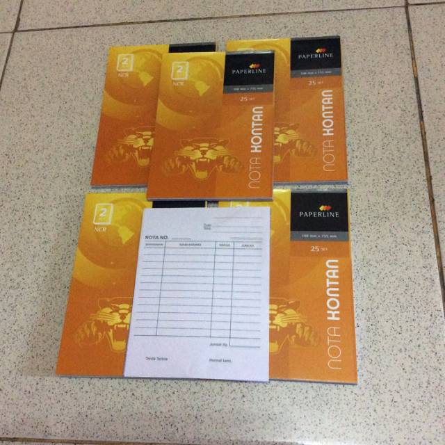 

Buku Nota Kontan 2 Ply Kecil K2
