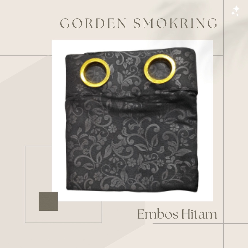 Cuci Gudang/Gorden smokring Pintu/Gorden jendela/Hordeng pintu dan jendela motif minimalis aestetich bahan katun halus