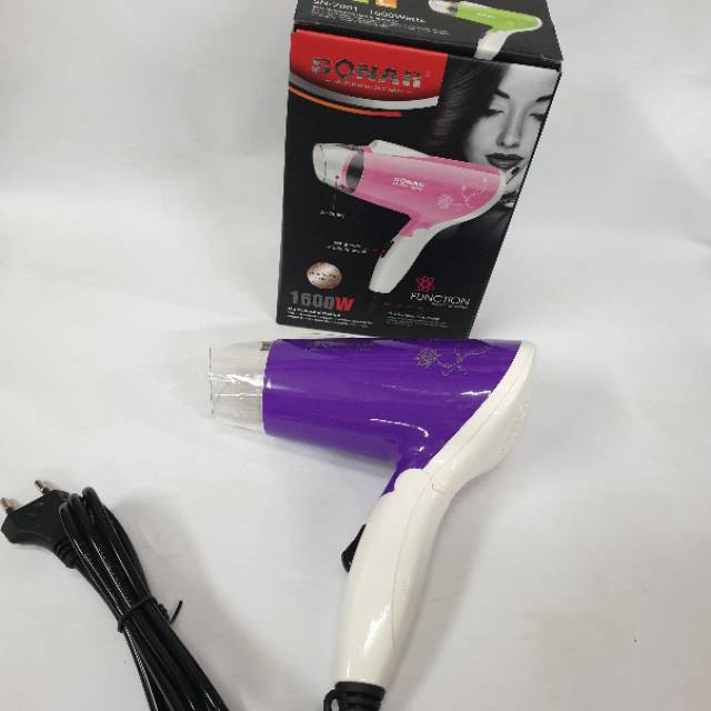 Hairdyer rambut sonar alat pengering rambut buat hairdryer salon dilipat  hairdrayer mini sn-7001