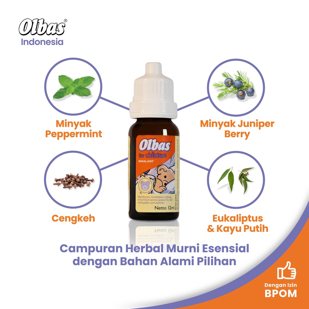 OLBAS FOR CHILDREN - INHALANT 12ML