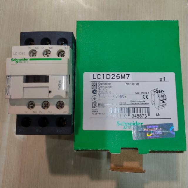 LC1D25M7 contaktor Lc1d25 schneider