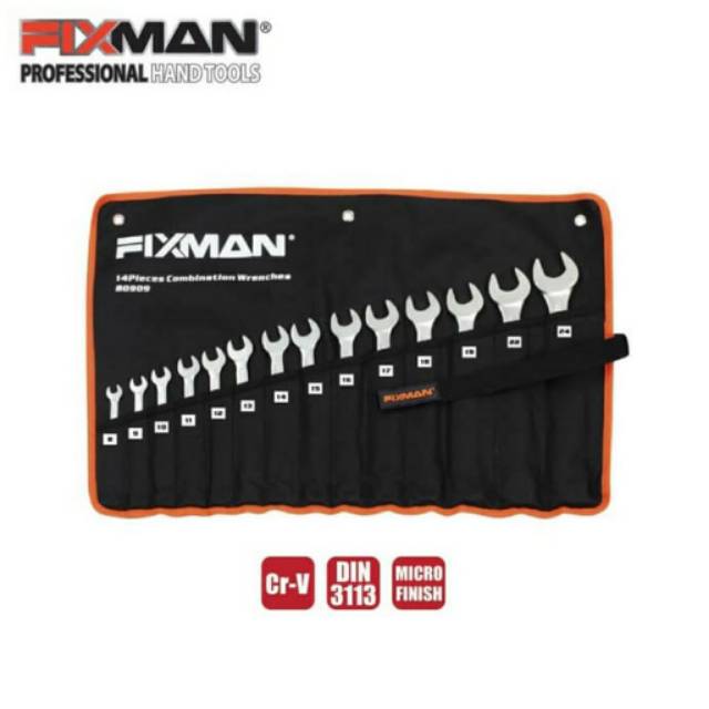 Kunci ring pas Fixman B0907 9 PCS